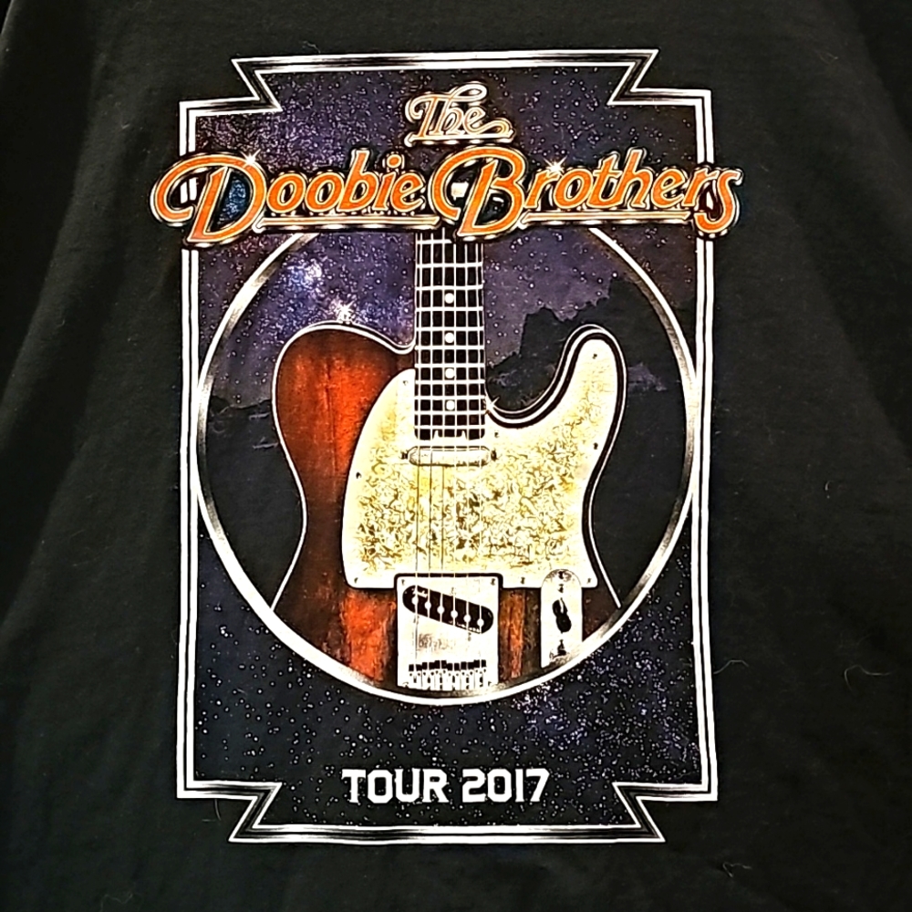 Men's 2XL Doobie Brothers Tour 2017 T-shirt